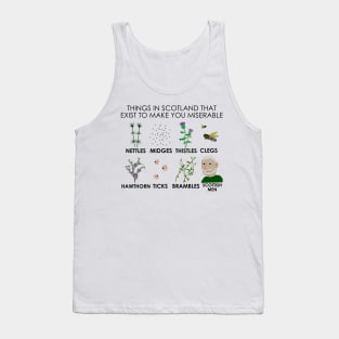 Miserable in Scotland Tank Top